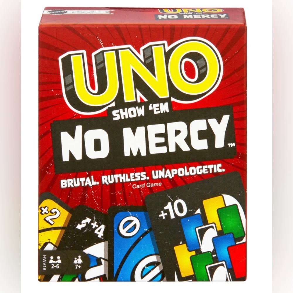 UNO show ‘em no mercy FREE SHIPPING